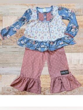 Matilda Jane Celina PJs Pajama Girls Matching Set